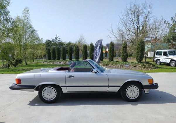 Mercedes-Benz SL cena 140000 przebieg: 280000, rok produkcji 1987 z Bielawa małe 704